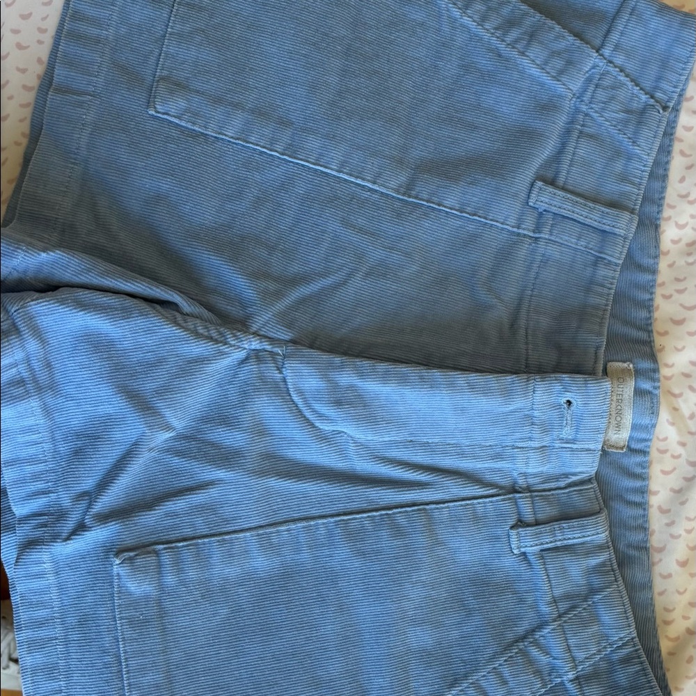 Corduroy shorts